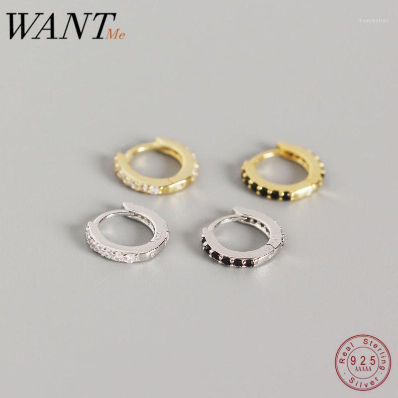 WANTME Real 100% 925 Sterling Silver Minimalist Mini Round Pave Black and White Zircon Stud Earrings for Women Fine Jewelry Gift1
WANTME Real 100% 925 Sterling Silver Minimalist Mini Round Pave Black and White Zircon Stud Earrings for Women Fine Jewelry Gift1
