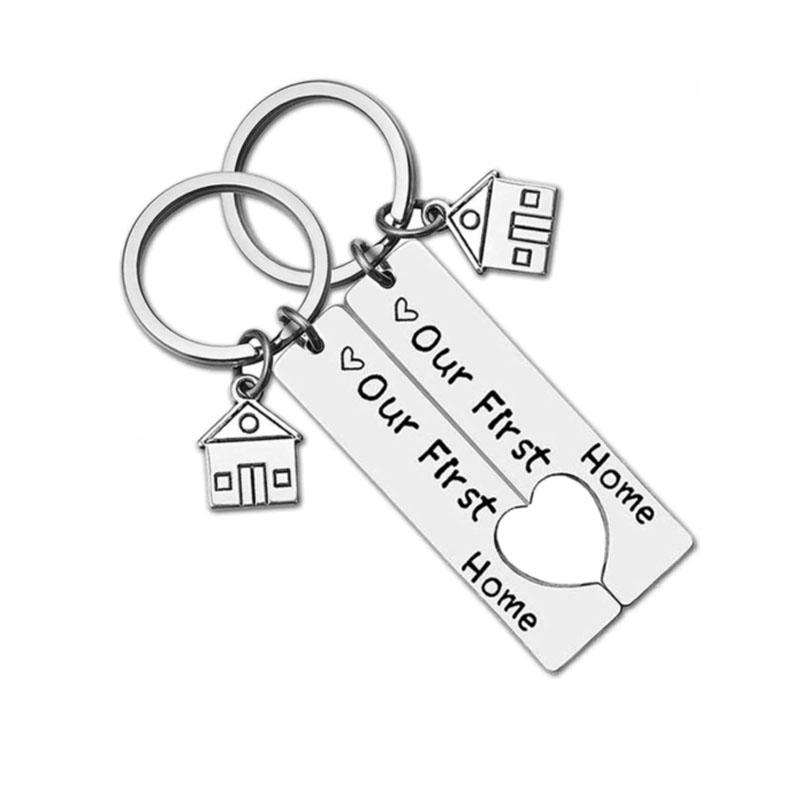 Keychains Family House Our First Home Charm Keyring 2022 Couple Housewarming Gifts Lovely Gift Unisex Keychain Pendant Accessory
Keychains Family House Our First Home Charm Keyring 2022 Couple Housewarming Gifts Lovely Gift Unisex Keychain Pendant Accessory