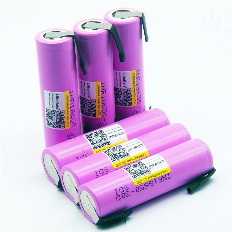 LiitoKala 100% original New INR18650 battery 3.7V 18650 3000mAh INR18650 30Q li-ion Rechargeable Batteries Continuous For Drone Power Tools+DIY nicke
