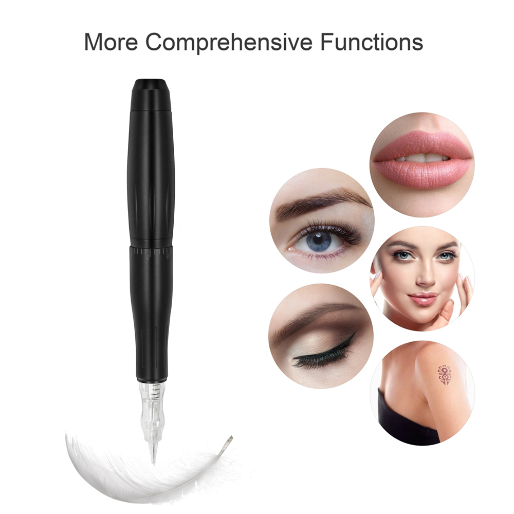Biomaser P300 Permanent Makeup Tattoo Machine kits Digital Control Panel Tattoo Cartridge Needle Machine Eyebrow Lip Pen 201112