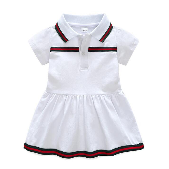 Baby Girls Striped Dresses New 2020 Kids Short Sleeve Dress Children Solid Summer Clothes Girl Embroidery Dress For 6M-24M, White
Baby Girls Striped Dresses New 2020 Kids Short Sleeve Dress Children Solid Summer Clothes Girl Embroidery Dress For 6M-24M, White