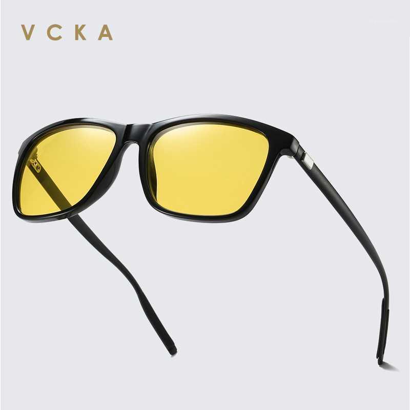 VCKA 2020 Design Polarized TR90 Night vision Sunglasses Yellow lens UV400 Lens Eyewear For Man Woman Sun Glasses oculos gafas1
VCKA 2020 Design Polarized TR90 Night vision Sunglasses Yellow lens UV400 Lens Eyewear For Man Woman Sun Glasses oculos gafas1