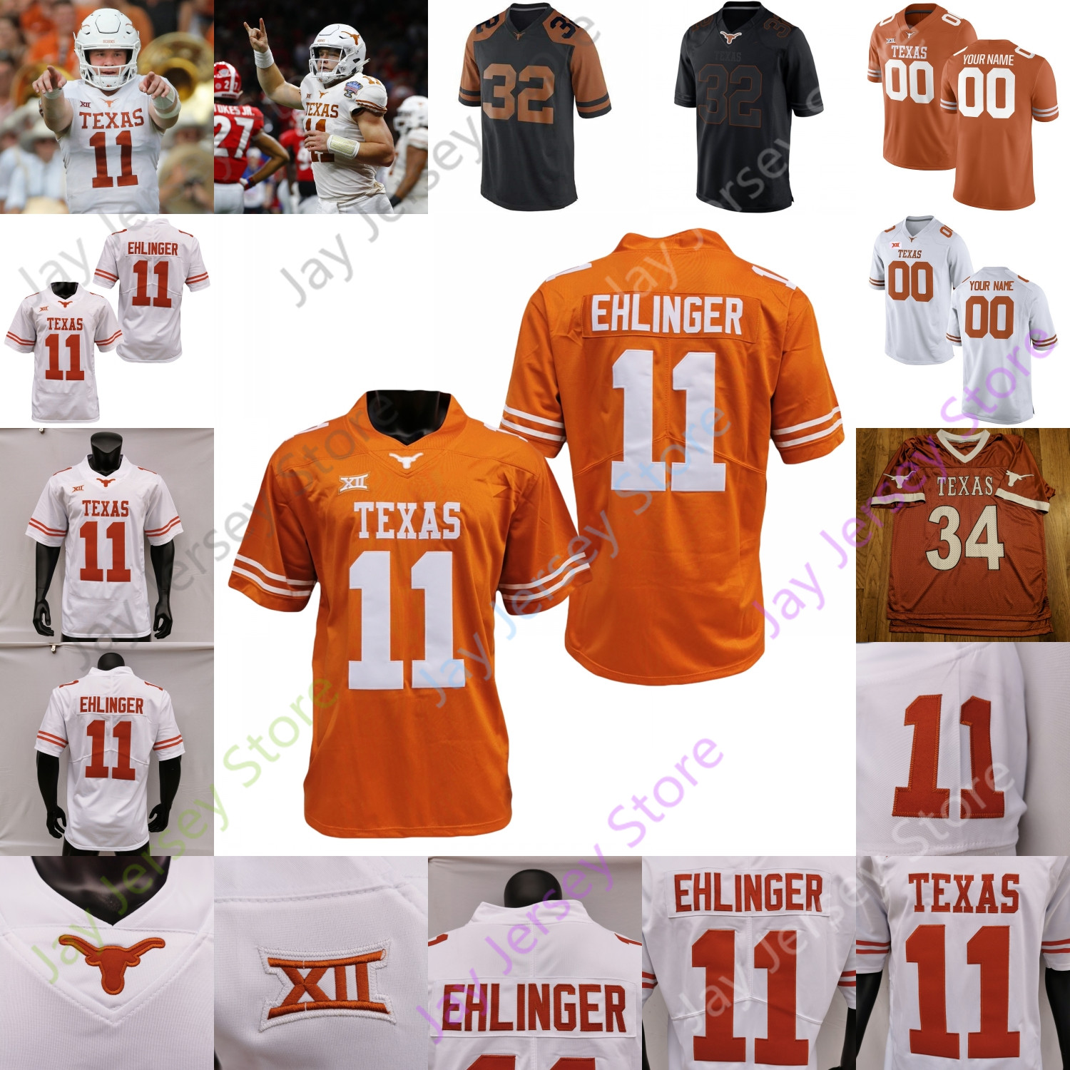 Texas Longhorns Football Jersey NCAA College Sam Ehlinger Keaontay Ingram Vince Young Roschon Johnson Duvernay Mitchell Ossai Johnson, White
Texas Longhorns Football Jersey NCAA College Sam Ehlinger Keaontay Ingram Vince Young Roschon Johnson Duvernay Mitchell Ossai Johnson, White