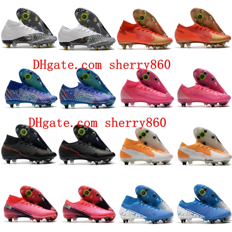 2021 mens soccer shoes Mercurial Superfly 7 VAPORX 13 Elite SG-PRO AC cleats Crampons de football boots Neymar Ronaldo
2021 mens soccer shoes Mercurial Superfly 7 VAPORX 13 Elite SG-PRO AC cleats Crampons de football boots Neymar Ronaldo