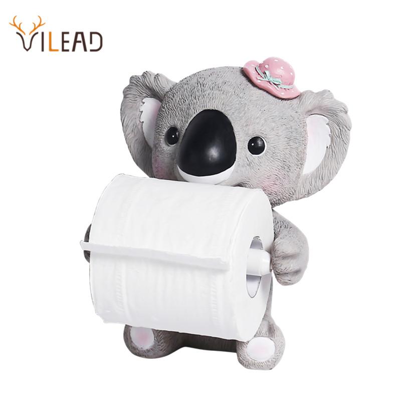 VILEAD Resin Animal Table Paper Towel Holder Koala Cat Figurines Creative Home Shop Kitchen Decoration Crafts Bath Accessories
VILEAD Resin Animal Table Paper Towel Holder Koala Cat Figurines Creative Home Shop Kitchen Decoration Crafts Bath Accessories