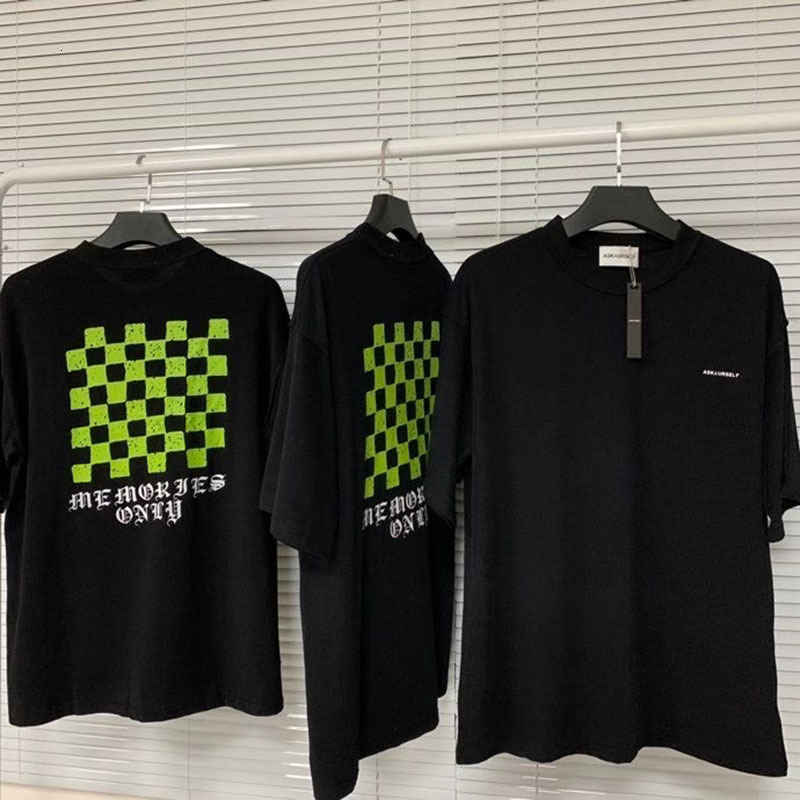 2021 New Black Orescent Green Vintage T-shirt Men Women Oversize Checkerboard Lattice Askyurself t Shirt Hyz0
2021 New Black Orescent Green Vintage T-shirt Men Women Oversize Checkerboard Lattice Askyurself t Shirt Hyz0