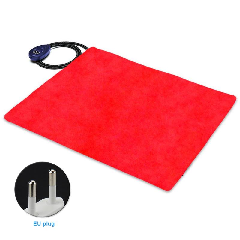 Waterproof Animals Electric Winter Temperature Adjustable With Chew Resistant Cord Mat Bed Warmer Dogs Cats Pet Heating Pad, Brown
Waterproof Animals Electric Winter Temperature Adjustable With Chew Resistant Cord Mat Bed Warmer Dogs Cats Pet Heating Pad, Brown