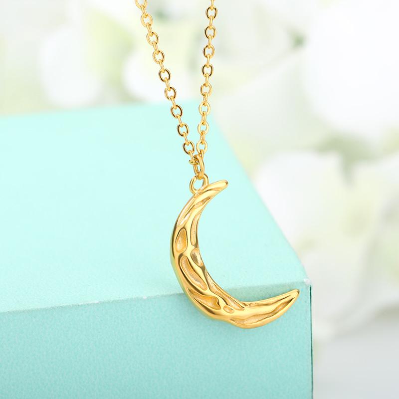 New Fashion Simple Moon Gold Chain Jewelry Necklaces For Women Temperament Crescent Clavicle Pendant Necklaces Collier Jewelry
New Fashion Simple Moon Gold Chain Jewelry Necklaces For Women Temperament Crescent Clavicle Pendant Necklaces Collier Jewelry