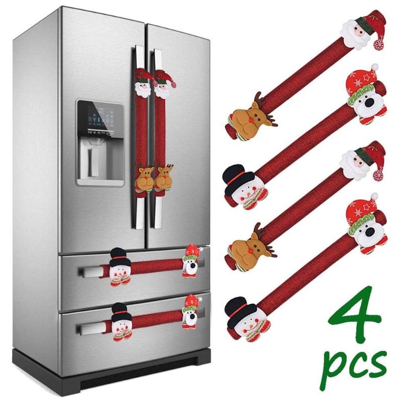 Refrigerator Door Handle Covers Set of 8, Santa Snowman Kitchen Appliance Covers Fridge Microwave Oven Dishwasher Door Handle Pr
Refrigerator Door Handle Covers Set of 8, Santa Snowman Kitchen Appliance Covers Fridge Microwave Oven Dishwasher Door Handle Pr