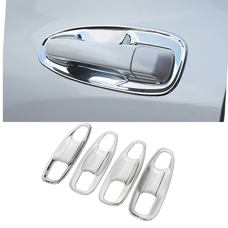 For Toyota Prado 2010-2020 Car ABS Silvery Left Right Side Door Handle Bowl Cover Trim Frames
For Toyota Prado 2010-2020 Car ABS Silvery Left Right Side Door Handle Bowl Cover Trim Frames