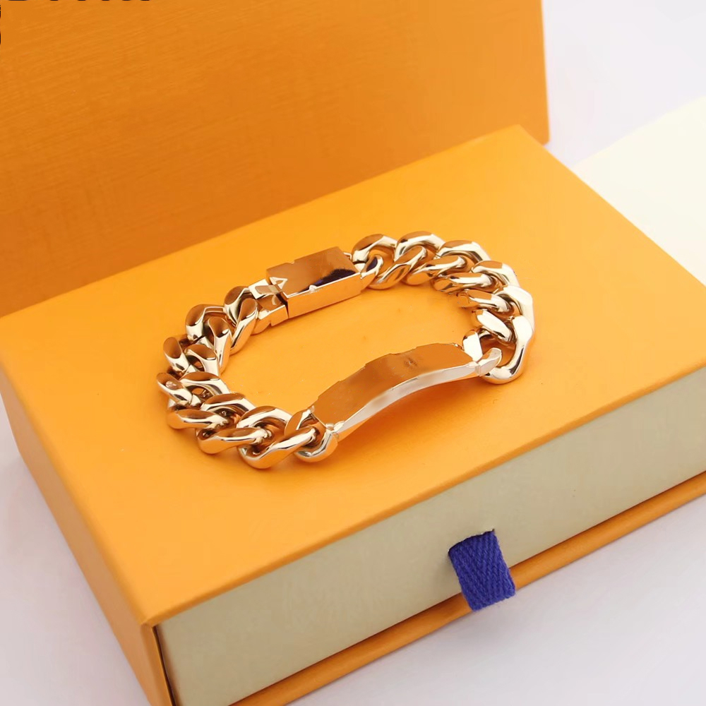 Designer High Quality Silver Love Bracelet Men Women Gold Bracelets Chain Fashion Personality Hip-hop, Black
Designer High Quality Silver Love Bracelet Men Women Gold Bracelets Chain Fashion Personality Hip-hop, Black