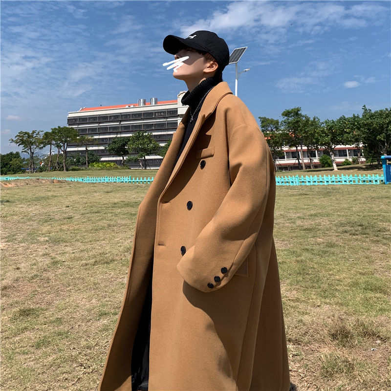 Male Coat 2021 Autumn Thin New Winter Pure Long Wool Lapel Young Men's Clothes 0UCS, Black
Male Coat 2021 Autumn Thin New Winter Pure Long Wool Lapel Young Men's Clothes 0UCS, Black