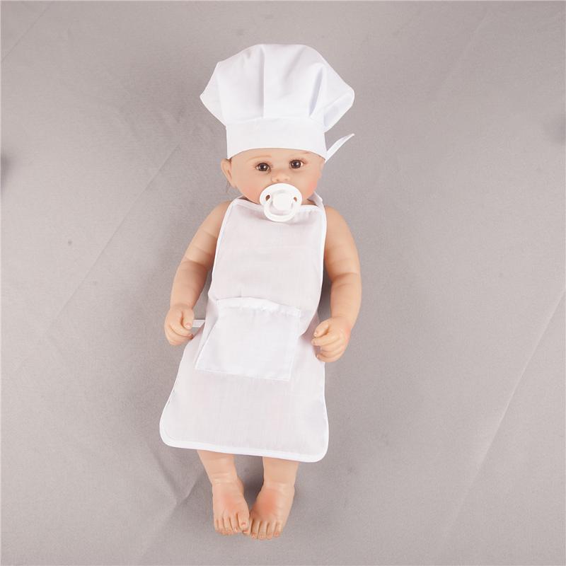 Creative New Kids Chef Apron Baby Photography Pinafore Chef Hat Suit Little Clothes
Creative New Kids Chef Apron Baby Photography Pinafore Chef Hat Suit Little Clothes