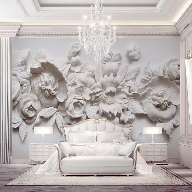 Custom Photo Wallpaper For Walls 3D Stereoscopic Emboss Flower Mural 3D Living Room TV Background Wall Home Creative Wall Cloth, As pic 
Custom Photo Wallpaper For Walls 3D Stereoscopic Emboss Flower Mural 3D Living Room TV Background Wall Home Creative Wall Cloth, As pic