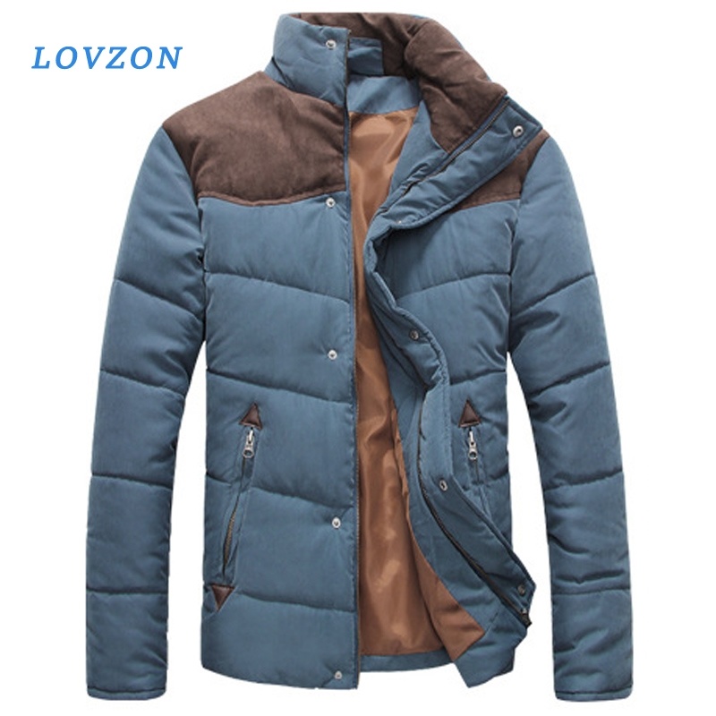 Winter Jacket Men Warm Casual Parkas Cotton Stand Collar Winter Coats Male Padded Overcoat Outerwear Clothing 4XL, Navy blue
Winter Jacket Men Warm Casual Parkas Cotton Stand Collar Winter Coats Male Padded Overcoat Outerwear Clothing 4XL, Navy blue