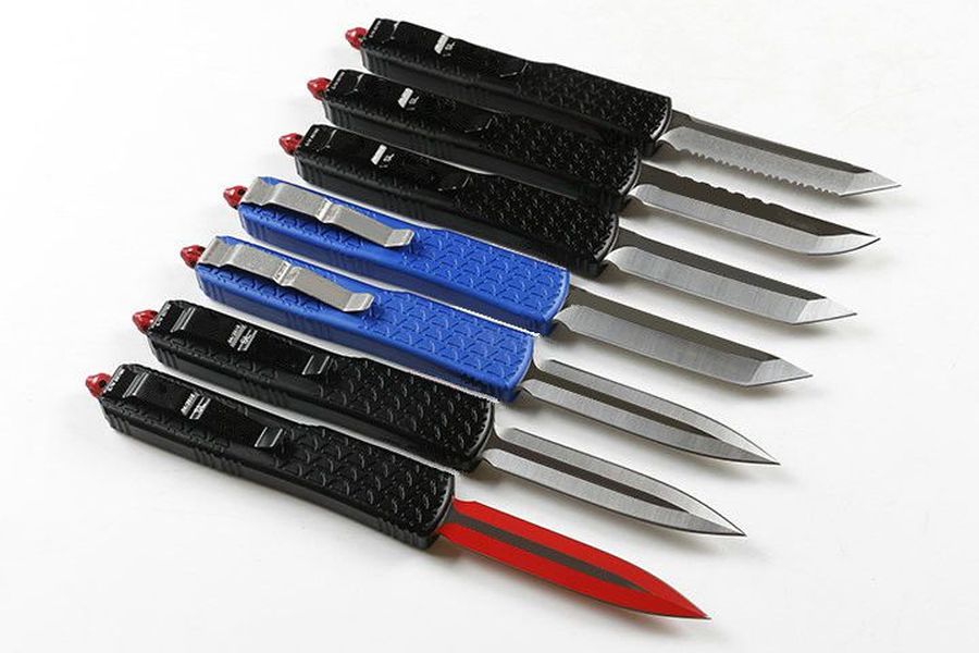 A8 CNC JEDI 7models CR17Mov Aluminum ction tactical self defense folding edc camping knife hunting knives