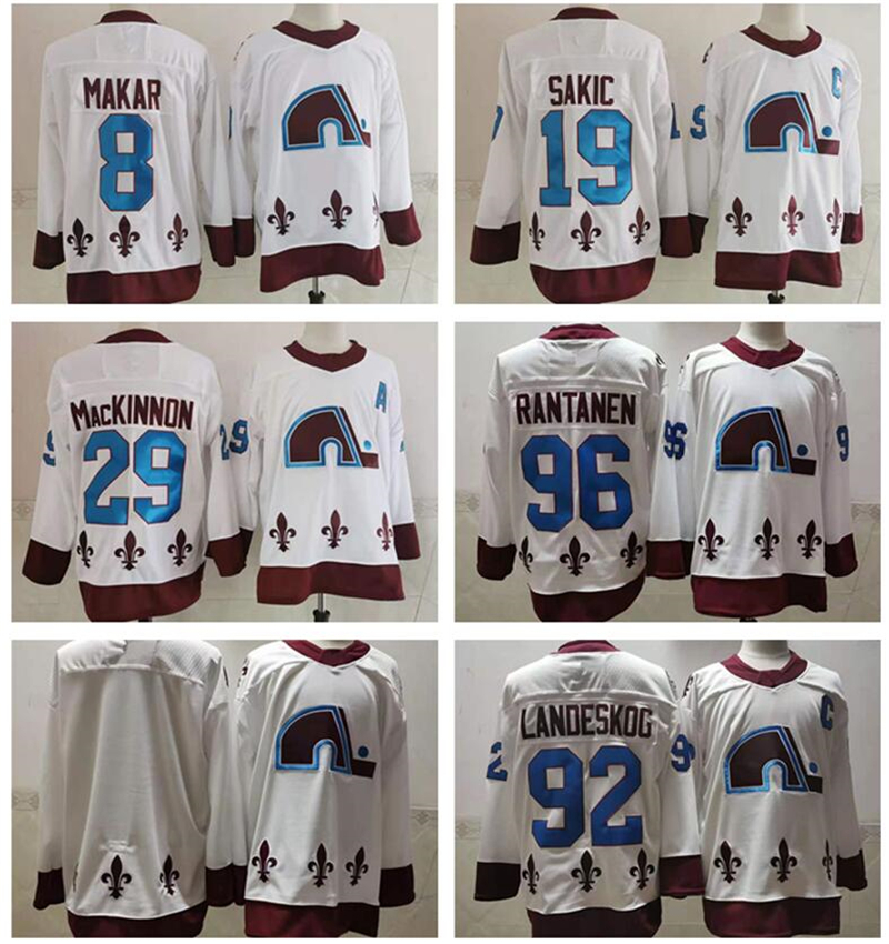 Reverse Retro Colorado Avalanche Hockey 8 Cale Makar Jerseys 29 Nathan MacKinnon 92 Gabriel Landeskog 96 Mikko Rantanen 19 Joe Sakic Men, Men red
Reverse Retro Colorado Avalanche Hockey 8 Cale Makar Jerseys 29 Nathan MacKinnon 92 Gabriel Landeskog 96 Mikko Rantanen 19 Joe Sakic Men, Men red