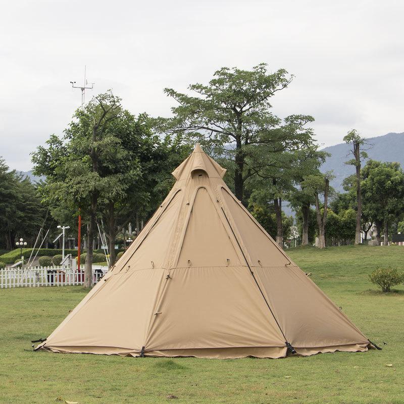 Luxury T/C Cotton Pyramid Tent Shelter Anti-Fire Outdoor Camping Spire Yurt Large Zone Chimney Octagonal Tent1
Luxury T/C Cotton Pyramid Tent Shelter Anti-Fire Outdoor Camping Spire Yurt Large Zone Chimney Octagonal Tent1