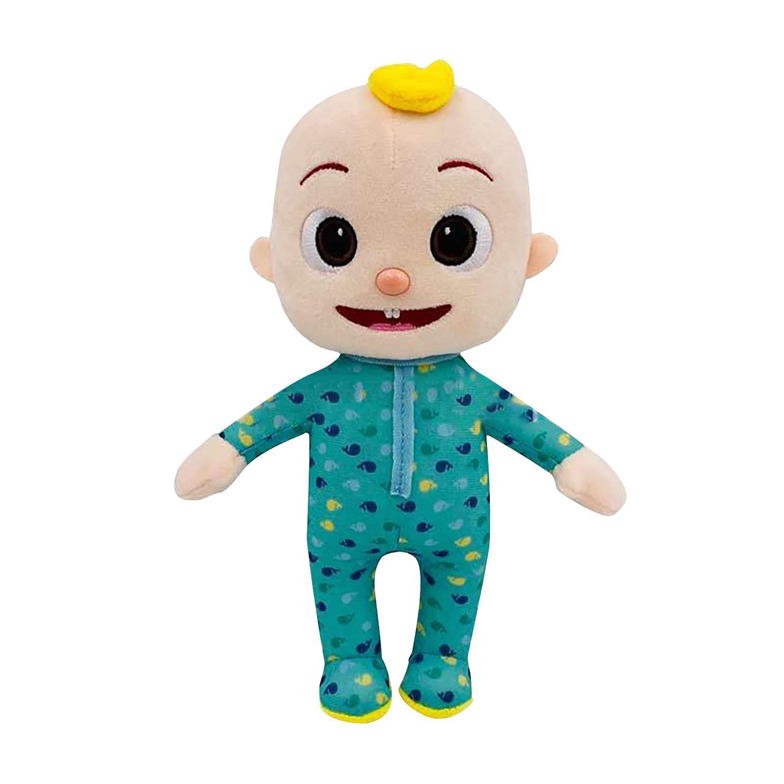 DHL 15-33cm Cocomelon Plush Toy Soft Cartoon Family Cocomelon Jj Family Sister Brother Mom And Dad Toy Dall Kids Chritmas Gifts