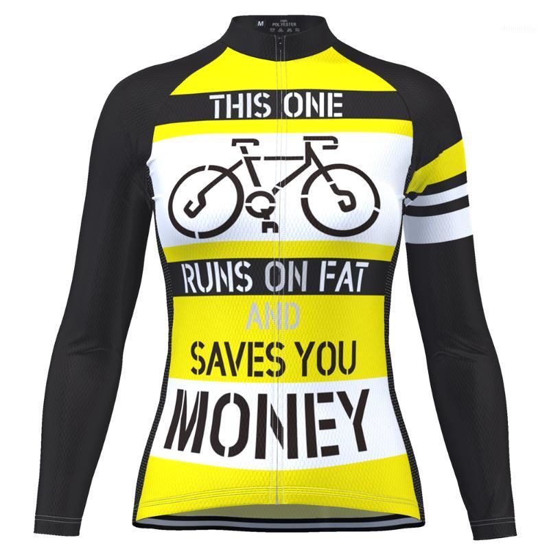 HIRBGOD New Runs On Fat And Saves You Money Cycling Clothing Women Pro Team Bicycle Jersey Tops Short Sleeve Bike Wear,TYZ078-041, As pic
HIRBGOD New Runs On Fat And Saves You Money Cycling Clothing Women Pro Team Bicycle Jersey Tops Short Sleeve Bike Wear,TYZ078-041, As pic