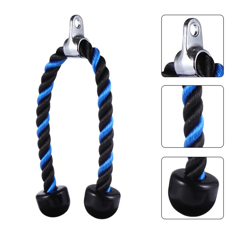 Triceps Rope Down Fitness Cable Attachment Machine with Non Slips End
Triceps Rope Down Fitness Cable Attachment Machine with Non Slips End