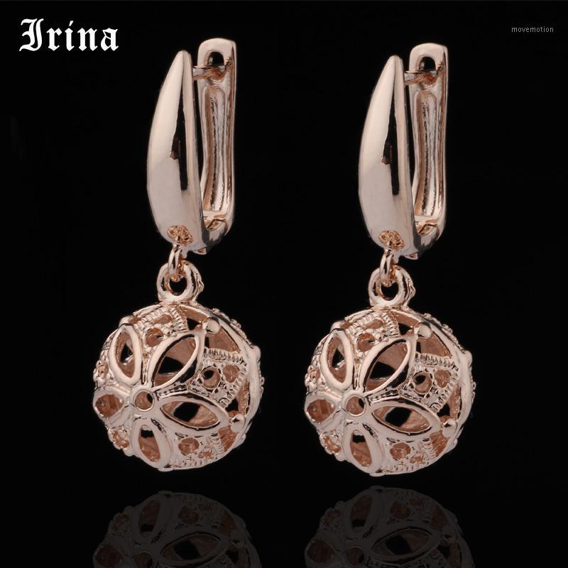 Irina The latest Vintage Earrings metal 585 Rose Gold Hollow Spherical Personality Earrings for Girls Wedding1
Irina The latest Vintage Earrings metal 585 Rose Gold Hollow Spherical Personality Earrings for Girls Wedding1