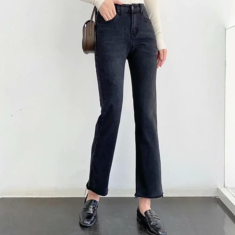 Europe Black Straight Jeans Women' Nine-point 2020 Autumn High Waist Stretch Small Burrs Trousers Casual MI7P
Europe Black Straight Jeans Women' Nine-point 2020 Autumn High Waist Stretch Small Burrs Trousers Casual MI7P