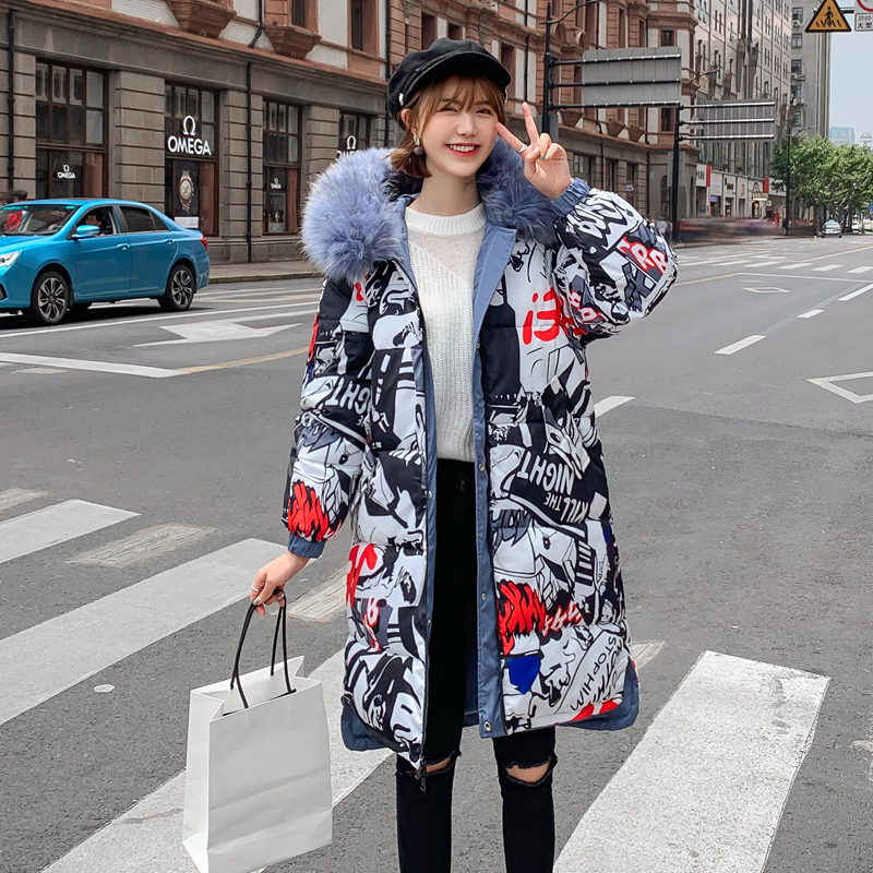 Double Two Sides New Winter Jacket Women Hooded Thicken Fur Female Long Warm Parka Outwear Oversize Coat 201217
