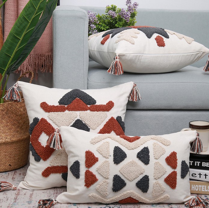 Cotton linen Geometric pattern Pillow Case creative decorative pillow covers home sofa cushion 45*45cm 30*50cm no filling, As pic
Cotton linen Geometric pattern Pillow Case creative decorative pillow covers home sofa cushion 45*45cm 30*50cm no filling, As pic
