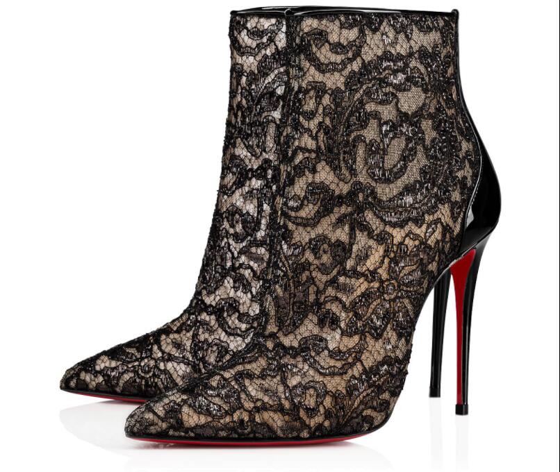 Winter Fashion Women Pointed Toe Red Bottom Ankle Boots So Kate Booty Lace Gloss Version White,Black Lady Booties High Heels Combat Booties
Winter Fashion Women Pointed Toe Red Bottom Ankle Boots So Kate Booty Lace Gloss Version White,Black Lady Booties High Heels Combat Booties