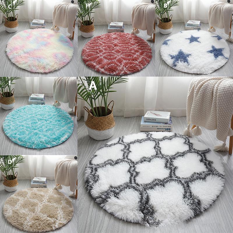 60cm Tie Dyed Rainbow Round Fluffy Rug Living Room Decor Modern Area Rug Nursery Kids Room Soft Shaggy Carpet Indoor Mats, 07
60cm Tie Dyed Rainbow Round Fluffy Rug Living Room Decor Modern Area Rug Nursery Kids Room Soft Shaggy Carpet Indoor Mats, 07