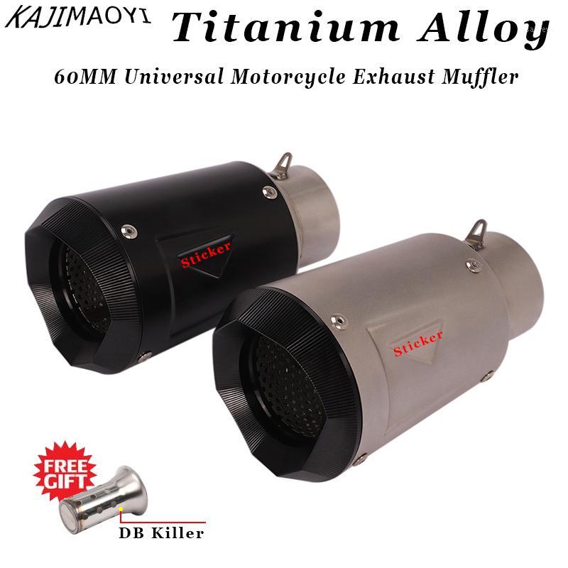60mm motorcycle pipe exhaust with DB killer Motorcycle Exhaust Pipe Muffler for gp-project Titanium Alloy1
60mm motorcycle pipe exhaust with DB killer Motorcycle Exhaust Pipe Muffler for gp-project Titanium Alloy1