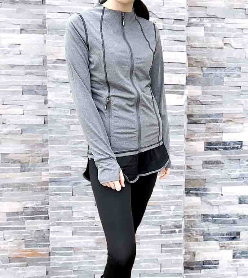 Womens Tracksuits Fashion Two Piece Yoga Set High Quality Women Slim Active Suits Women Sports and Leisure Suit 3 Colors Size S-2XL, Gray
Womens Tracksuits Fashion Two Piece Yoga Set High Quality Women Slim Active Suits Women Sports and Leisure Suit 3 Colors Size S-2XL, Gray