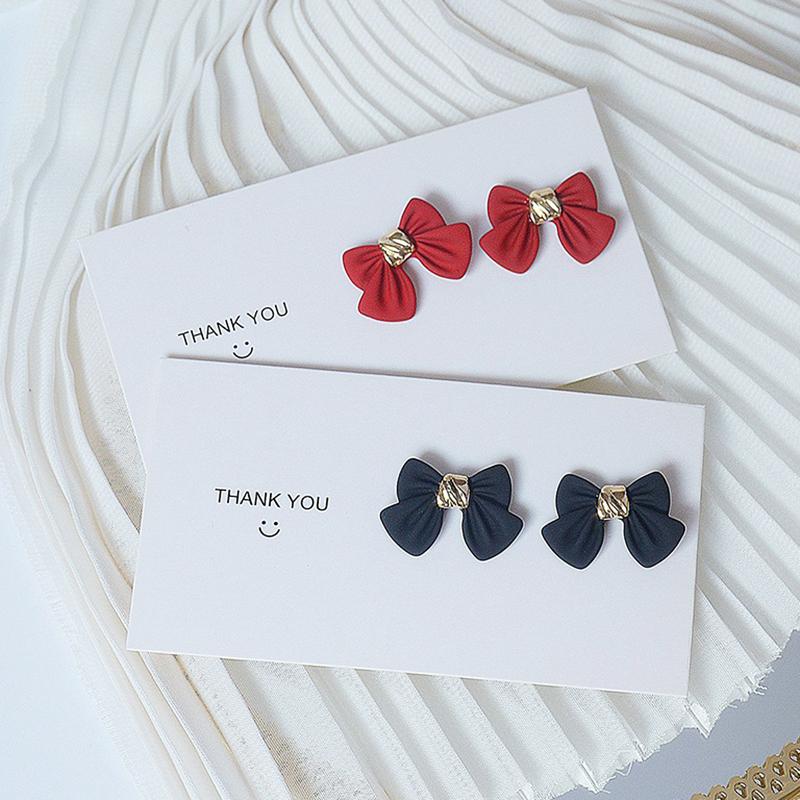 Stud Trendy Fine Small And Cute Bow Earrings For Women Designer Creativity Luxury Jewelry High Quality S925 Needle Wedding Party Gift
Stud Trendy Fine Small And Cute Bow Earrings For Women Designer Creativity Luxury Jewelry High Quality S925 Needle Wedding Party Gift