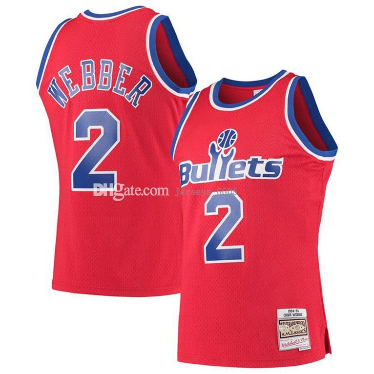 Men Washington Bullets women youth abc 2 Chris Webber Mitchell & Ness Red Hardwoods Classics 1994-95 Swingman Jersey, Black;red
Men Washington Bullets women youth abc 2 Chris Webber Mitchell & Ness Red Hardwoods Classics 1994-95 Swingman Jersey, Black;red