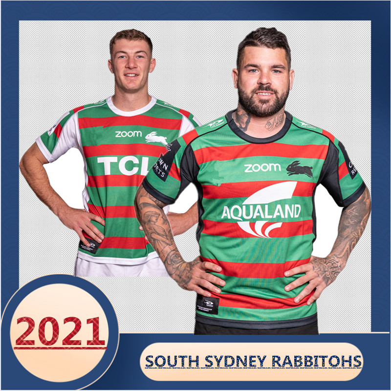 2021 SOUTH SYDNEY RABBITOHS HOME AND AWAY RUGBY JERSEY Size:S-5XL The quality is perfect. Free Delivery, Black
2021 SOUTH SYDNEY RABBITOHS HOME AND AWAY RUGBY JERSEY Size:S-5XL The quality is perfect. Free Delivery, Black