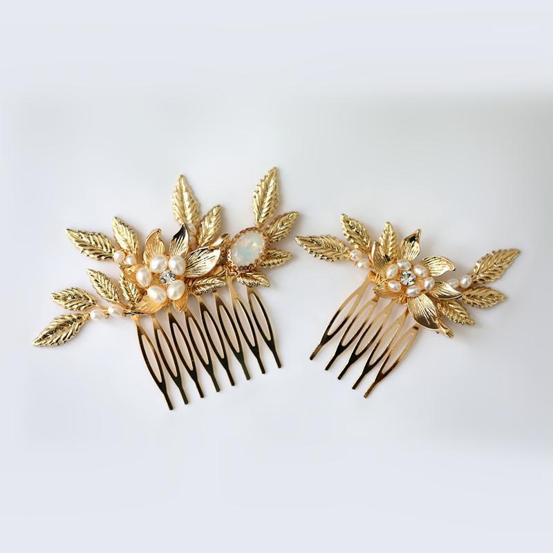 Vintage Gold Leaf Bridal Hair Pins Combs Freshwater Pearls Wedding Prom Accessories Floral Women Headpiece Clips & Barrettes, Golden;silver
Vintage Gold Leaf Bridal Hair Pins Combs Freshwater Pearls Wedding Prom Accessories Floral Women Headpiece Clips & Barrettes, Golden;silver