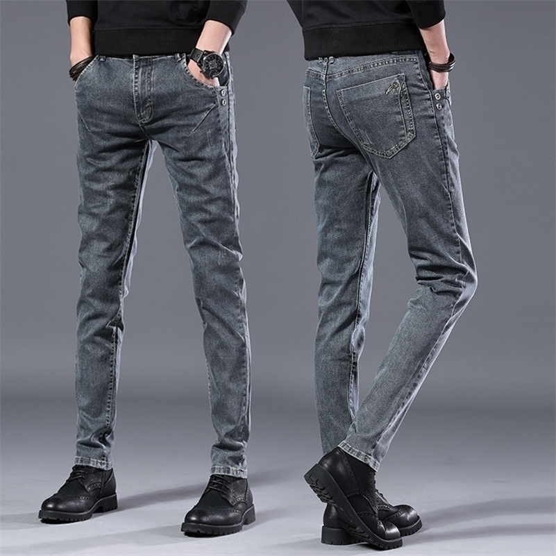 spring autumn New men Jeans Black Classic Fashion Designer Denim Skinny Jeans men's casual High Quality Slim Fit Trousers 201111, Color 3
spring autumn New men Jeans Black Classic Fashion Designer Denim Skinny Jeans men's casual High Quality Slim Fit Trousers 201111, Color 3
