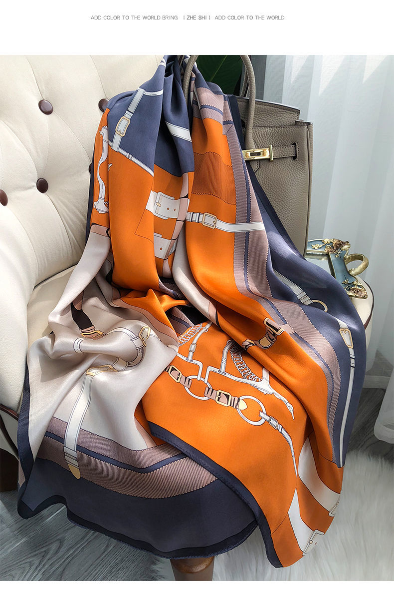 Beautiful Classic fashion and temperature-gradient scarf Shawl Women's horse scarf size 180*90cm scarf can be wholesale
Beautiful Classic fashion and temperature-gradient scarf Shawl Women's horse scarf size 180*90cm scarf can be wholesale