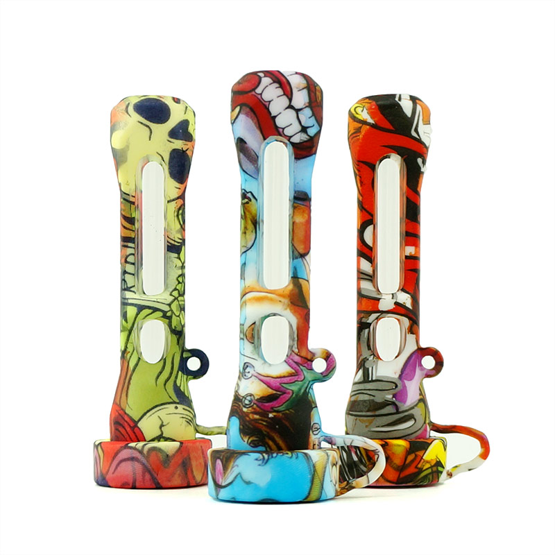 Silicone Smoking Pipe Glass oil pipe for smoking Bongs 3.4 inches Cigarette Hand Pipes Portable Mini Tobacco Pipe Cigarettes Holder
Silicone Smoking Pipe Glass oil pipe for smoking Bongs 3.4 inches Cigarette Hand Pipes Portable Mini Tobacco Pipe Cigarettes Holder