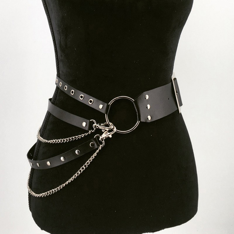 Gothic punk plus size, women, waist, metal chain, skirt, leather pu, night club, hiphop, rock, sexy dress, reaper, 2020 woman, Black
Gothic punk plus size, women, waist, metal chain, skirt, leather pu, night club, hiphop, rock, sexy dress, reaper, 2020 woman, Black