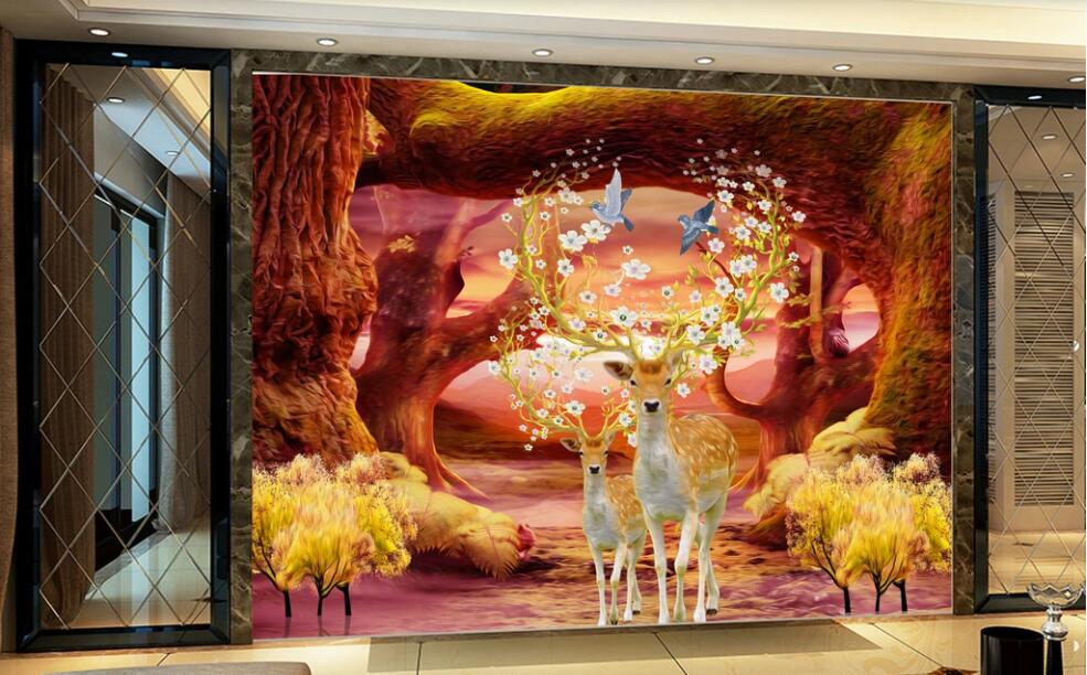3d wallpaper custom photo Elk scenery on the green road in the cave home decor living room 3d wall murals wallpaper for walls 3 d, Non-woven wallpaper
3d wallpaper custom photo Elk scenery on the green road in the cave home decor living room 3d wall murals wallpaper for walls 3 d, Non-woven wallpaper