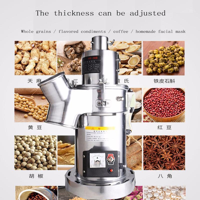 Grinder Machine Fine Household Small Dry Grinding Whole Grains Chinese Medicines One-button Start 20kg / h1
Grinder Machine Fine Household Small Dry Grinding Whole Grains Chinese Medicines One-button Start 20kg / h1