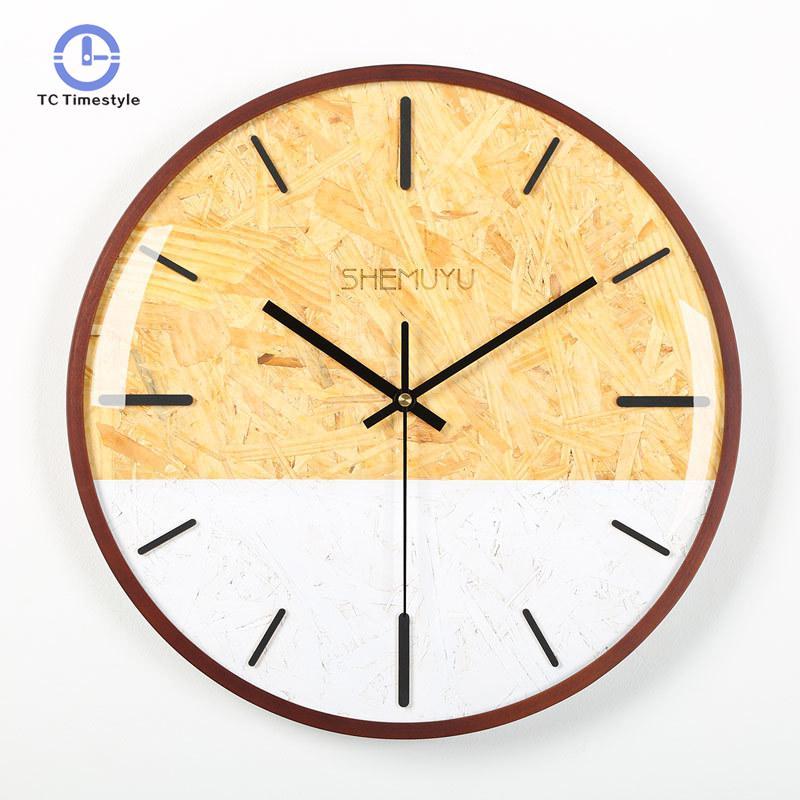 Wall Clock Modern Design Home Decoration Accessories Wooden Clocks Living Room Decor Circular Single Face Wall Watch
Wall Clock Modern Design Home Decoration Accessories Wooden Clocks Living Room Decor Circular Single Face Wall Watch