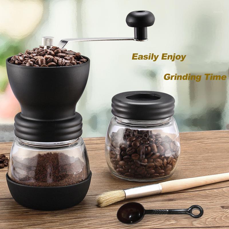 Manual Coffee Bean Grinder Noiseless Storage Tank Soft Fur Brush Cone Ceramic Burr Coffee Grinder Set electric1
Manual Coffee Bean Grinder Noiseless Storage Tank Soft Fur Brush Cone Ceramic Burr Coffee Grinder Set electric1