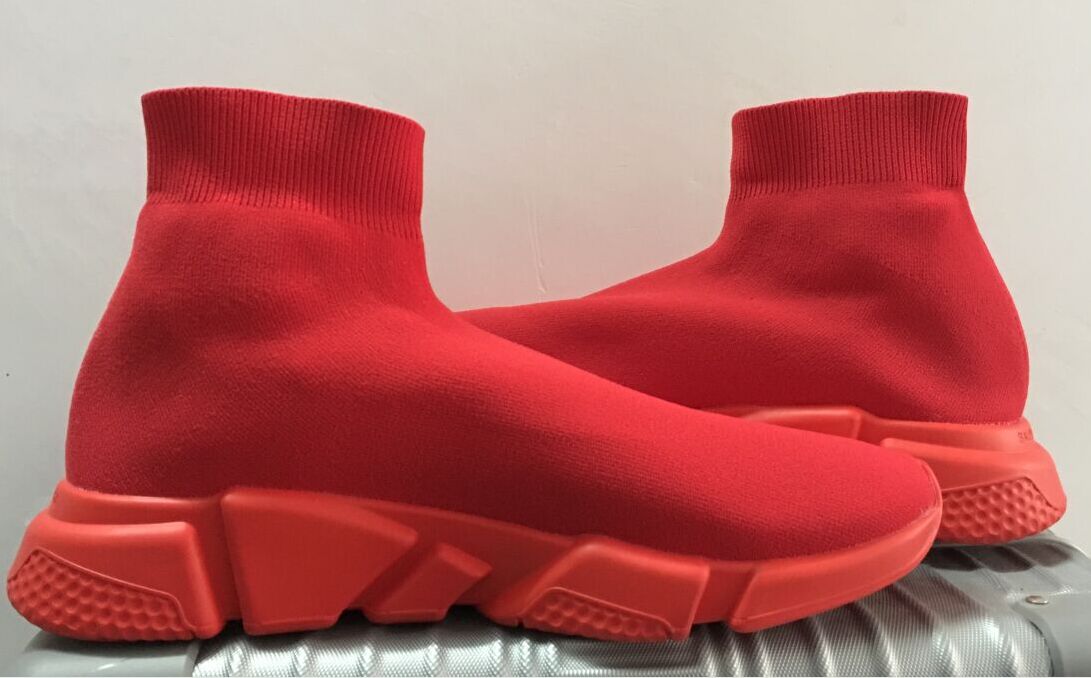 HOT NEW Speed sock Ankle Boots high quality Speed Trainer shoes for men and women shoes Speed stretch-knit shoes Mid shoe size Eur 36-45
HOT NEW Speed sock Ankle Boots high quality Speed Trainer shoes for men and women shoes Speed stretch-knit shoes Mid shoe size Eur 36-45