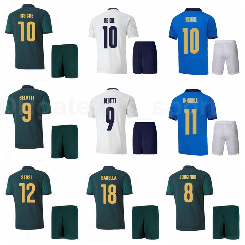 Soccer 10 Lorenzo Insigne Jersey Set 17 Ciro Immobile 9 Andrea Belotti 19 Leonardo Bonucci Federico Bernardeschi Football Shirt Kits Y-D-L, Black
Soccer 10 Lorenzo Insigne Jersey Set 17 Ciro Immobile 9 Andrea Belotti 19 Leonardo Bonucci Federico Bernardeschi Football Shirt Kits Y-D-L, Black