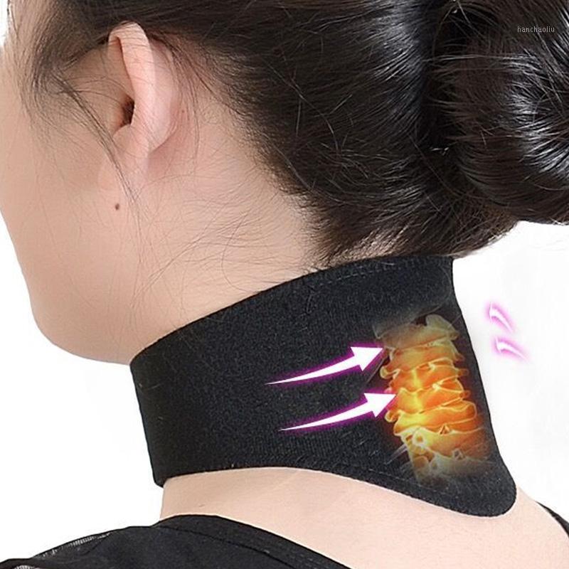 Tourmaline Neck Support Belt Magnetic Therapy Self-heating Wrap Neck Band Protection Spontaneous Heating Belts Body Massager1, Black 
Tourmaline Neck Support Belt Magnetic Therapy Self-heating Wrap Neck Band Protection Spontaneous Heating Belts Body Massager1, Black