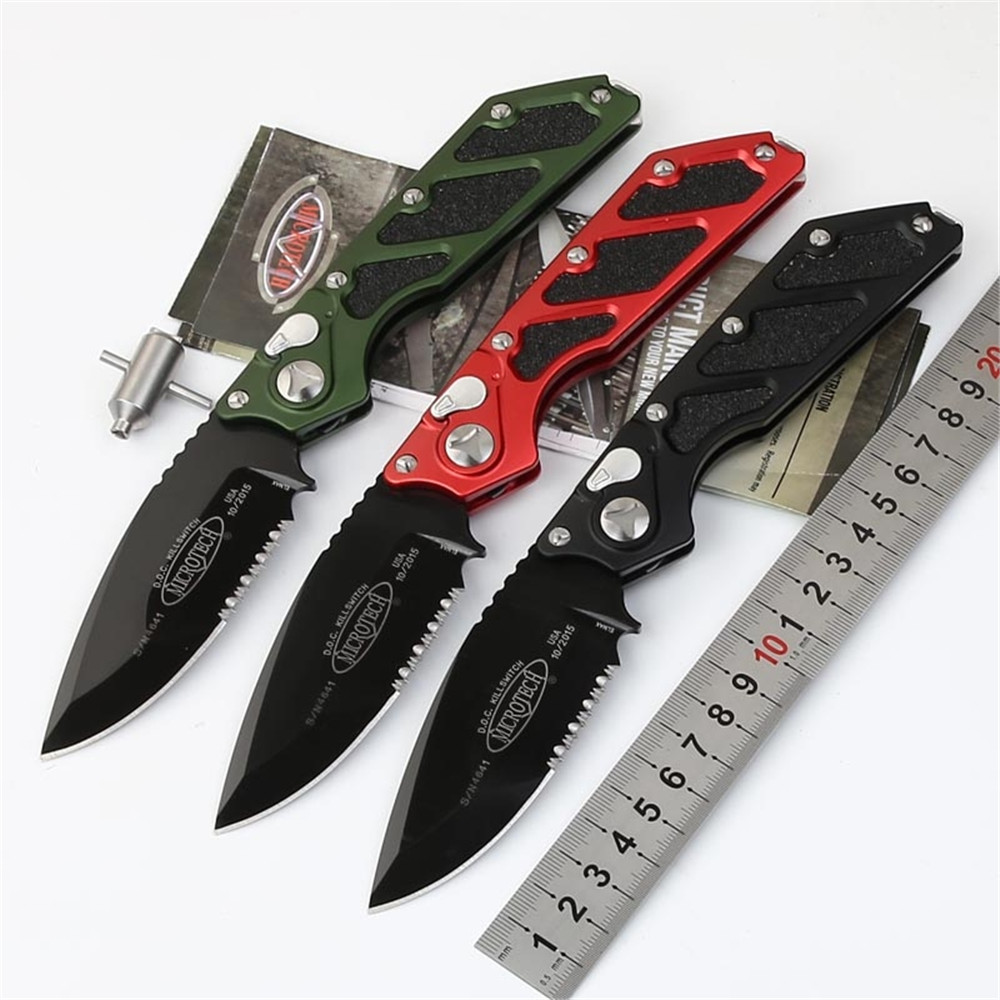DOC outdoor hunting knife D2 blade Aviation aluminum alloy 6061 handle double action automatic camping knife
DOC outdoor hunting knife D2 blade Aviation aluminum alloy 6061 handle double action automatic camping knife