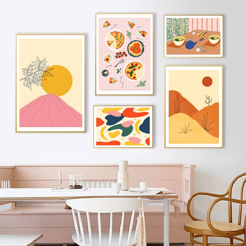 Abstract Shapes Sun Picture Wall Poster Cartoon Pizza Party Ramen Canvas Print Painting Art Aisle Living Room Unique Decoration
Abstract Shapes Sun Picture Wall Poster Cartoon Pizza Party Ramen Canvas Print Painting Art Aisle Living Room Unique Decoration